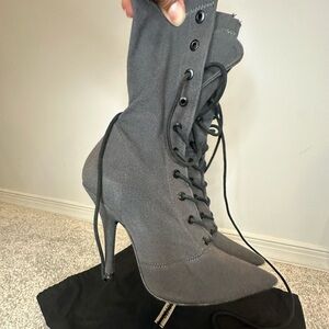 Yeezy Season 6 Canvas Laced Boots